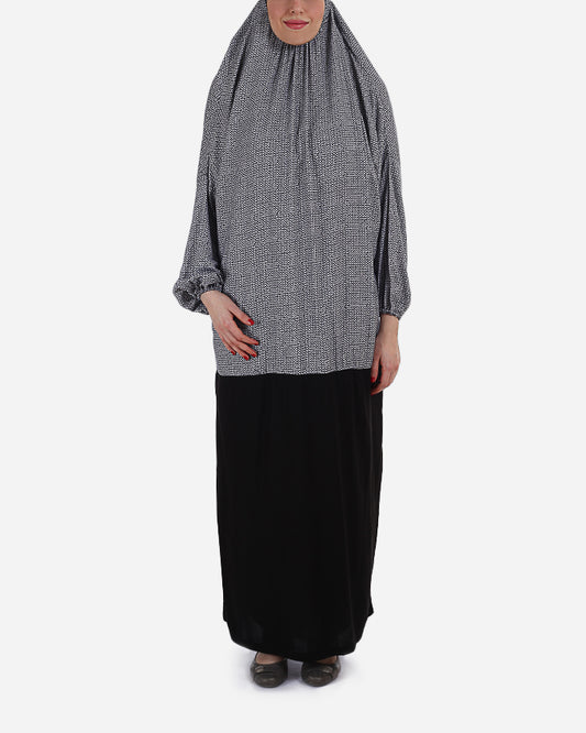 Black Net Prayer Set