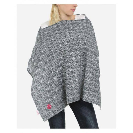 Black Print Nursing Cover