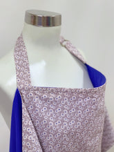 Load image into Gallery viewer, Beige dot Flowers Nursing Cover
