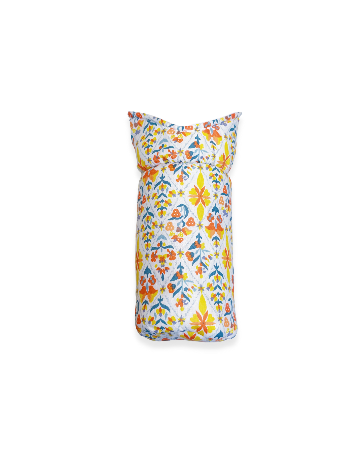Orange Flowers Bottle Cover