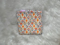 Orange flowers- changing mat