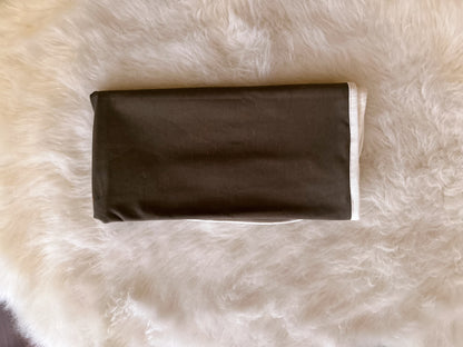Dark Grey baby blanket