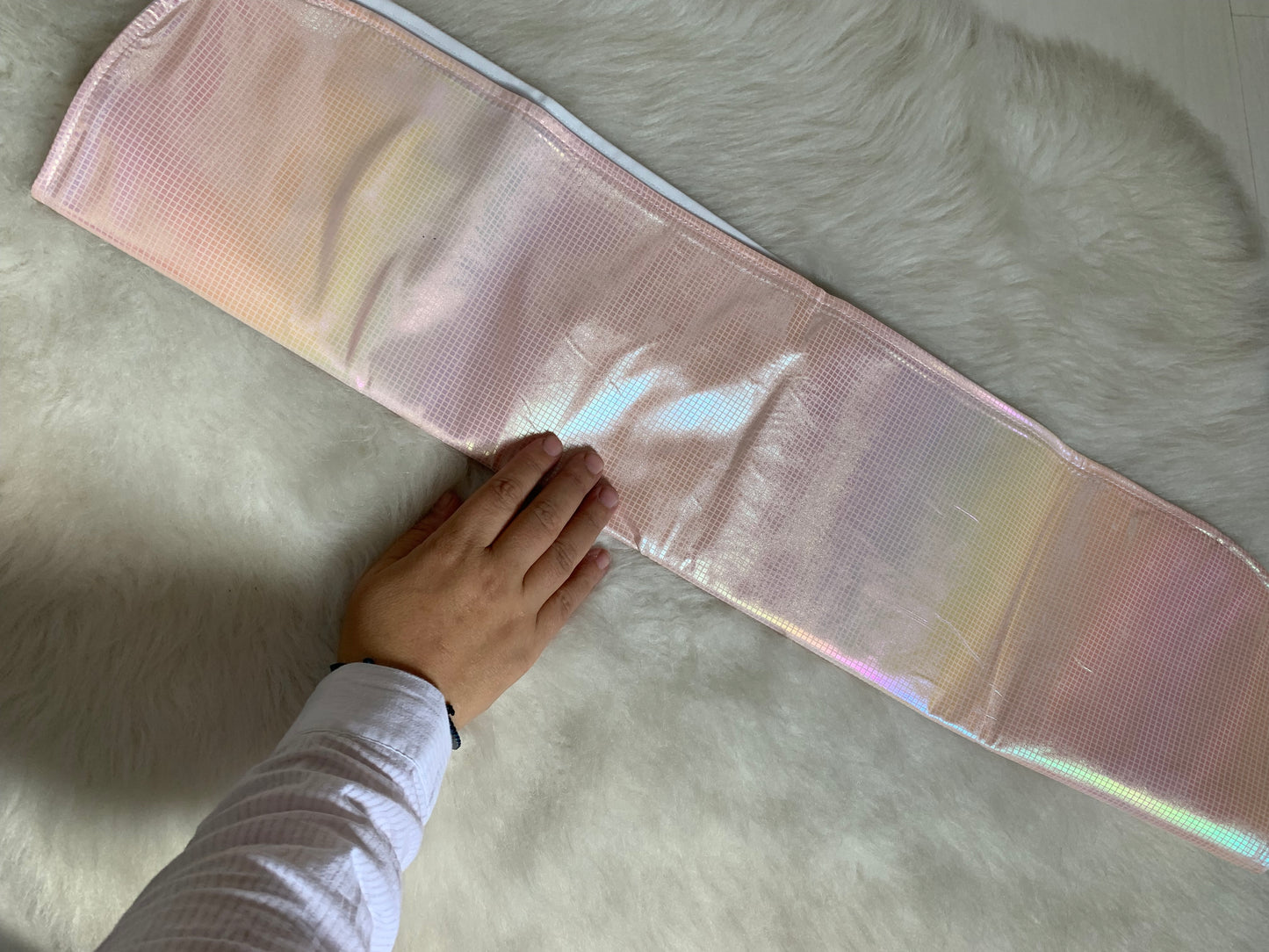 Pink Radiant changing mat