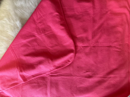 Single layer Pink baby blanket