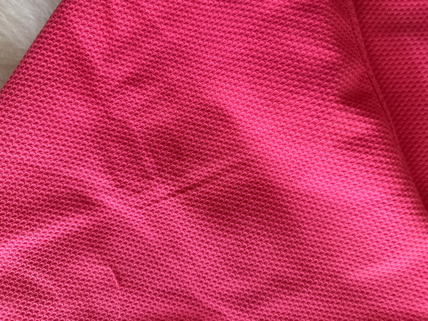 Single layer Pink baby blanket