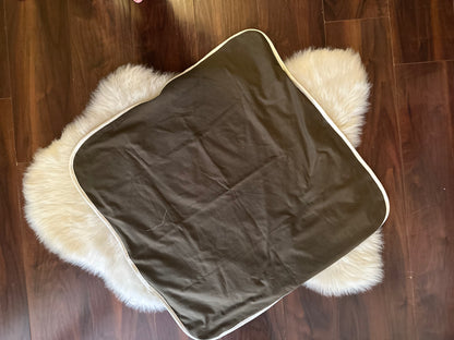 Dark Grey baby blanket