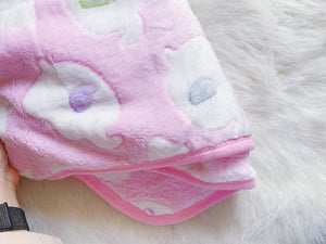 (Copy) Pink Elephant baby blanket