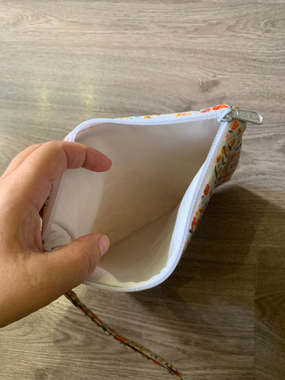 Orange flowers Small Wet Bag
