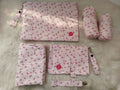 Customized Purple Butterflies baby set