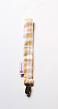Gold Pacifier Clip
