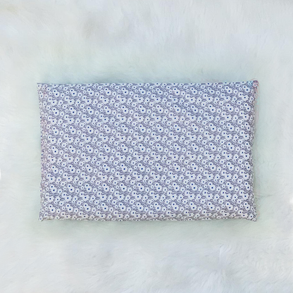 Beige dot Flowers Baby Pillow