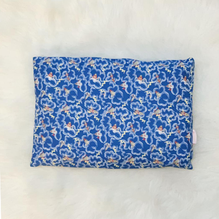 Blue Rockets Baby Pillow