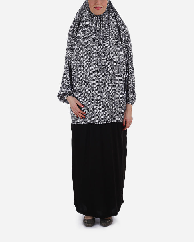 Black Net Prayer Set