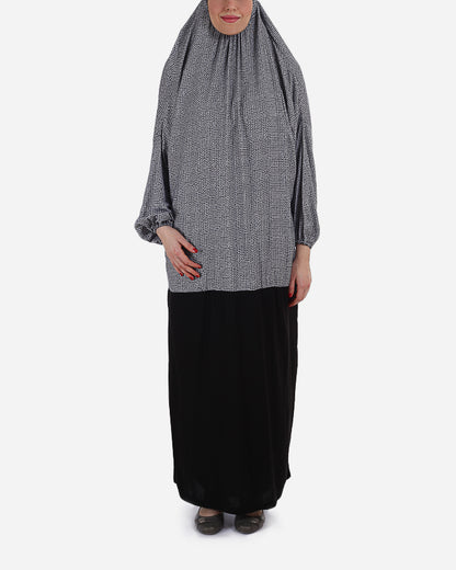 Black Net Prayer Set
