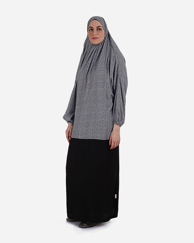 Black Net Prayer Set