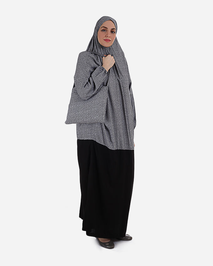 Black Net Prayer Set