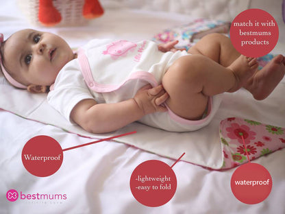 Red Waterproof Changing Mat