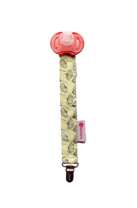 Yellow umbrella Pacifier Clip