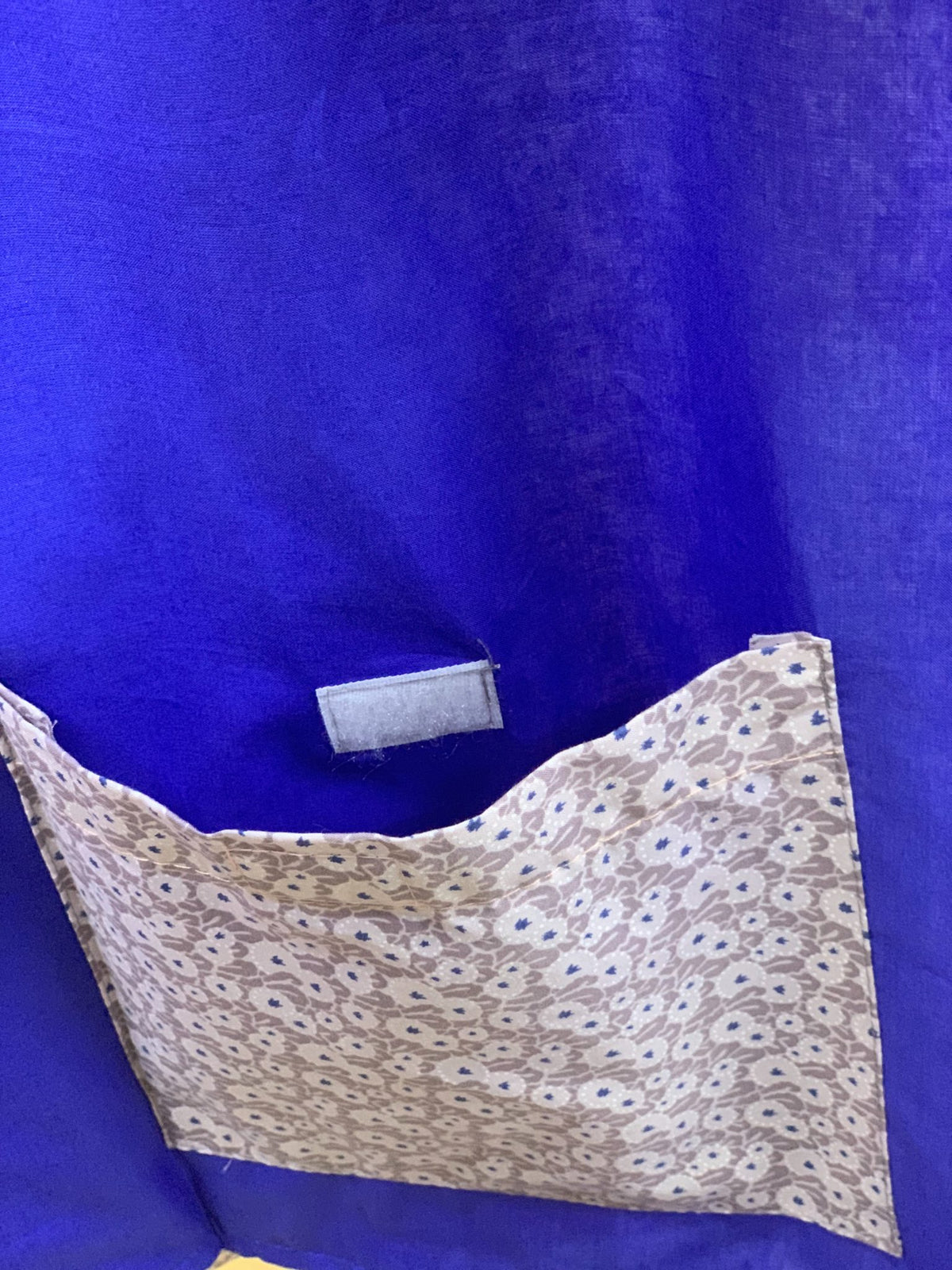 Beige Dot Flowers Nursing Cover
