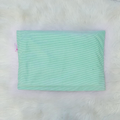 Green stripes Baby Pillow
