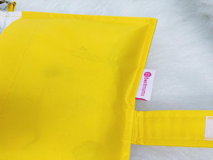 Yellow Waterproof Diaper Wallet