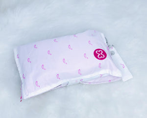 Pink Whale Diaper Wallet