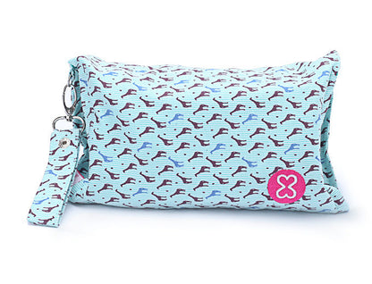 Green Giraffe Diaper wallet