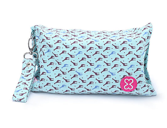 Green Giraffe Diaper wallet