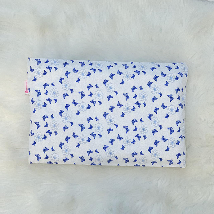 Blue Butterflies Baby Pillow