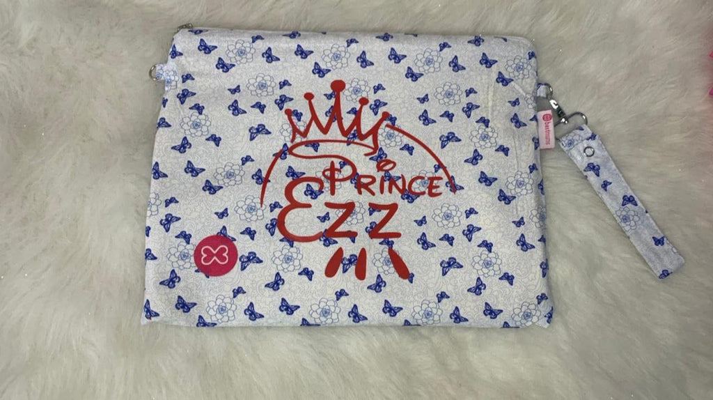 Blue Butterflies Wet Bag