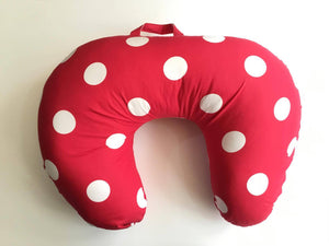 Mini Red Nursing Pillow
