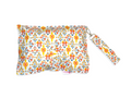 Orange flowers Diaper Wallet