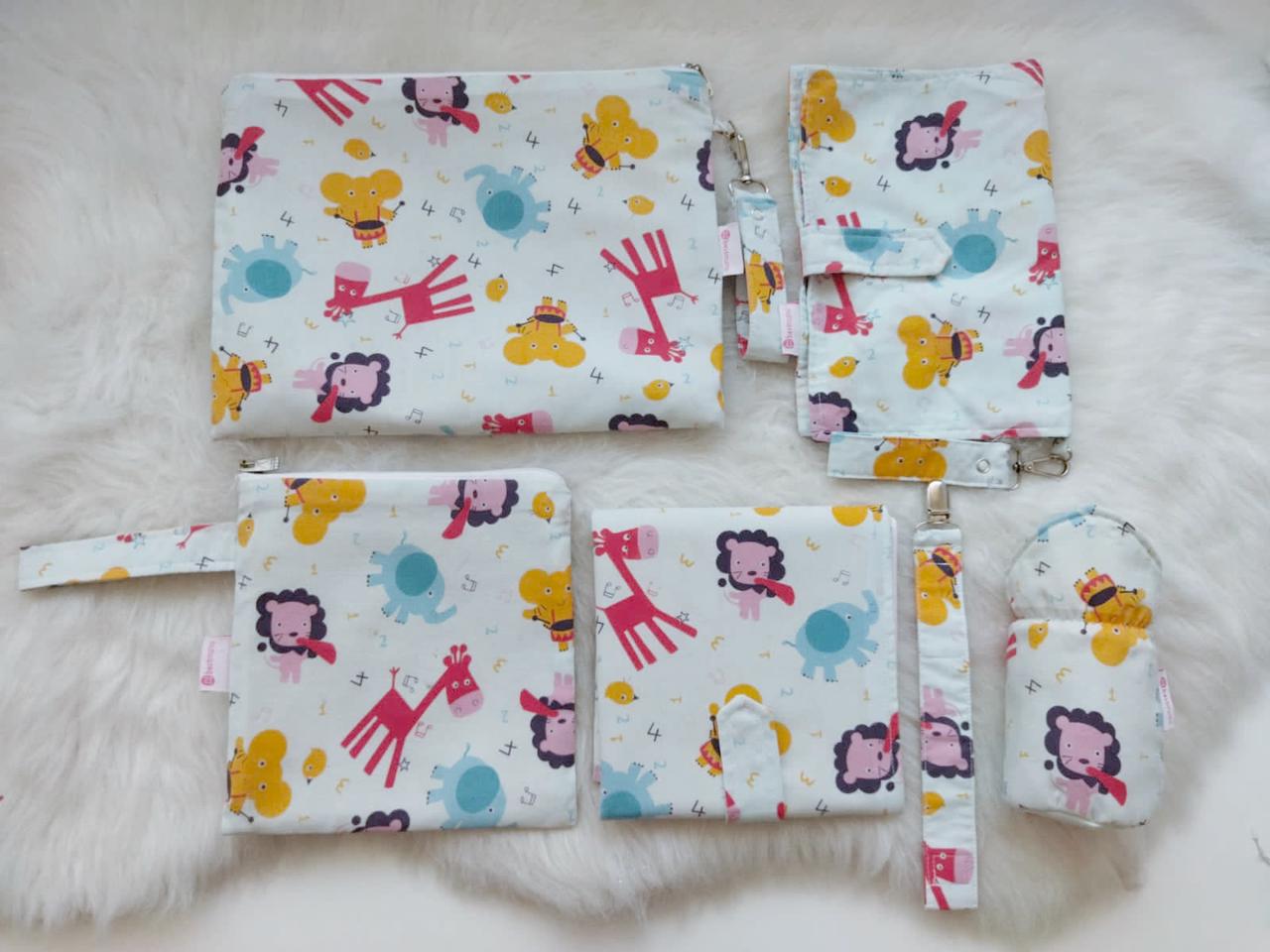 Animal Print baby set