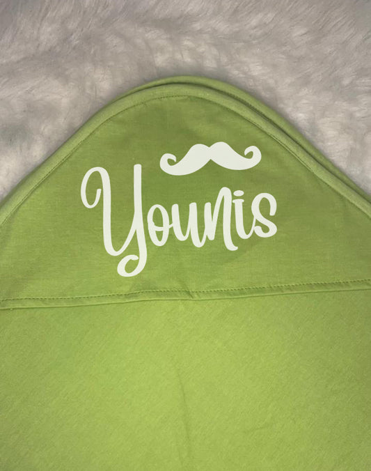 Green Baby Blanket