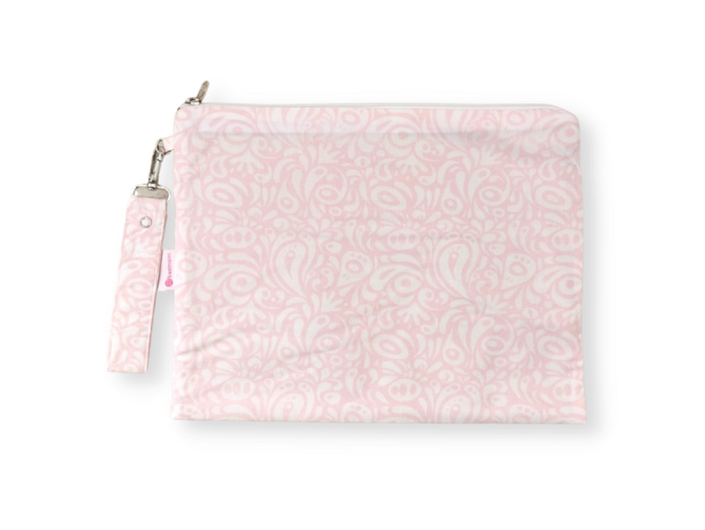 Rose Print Flowers Wet Bag - Large