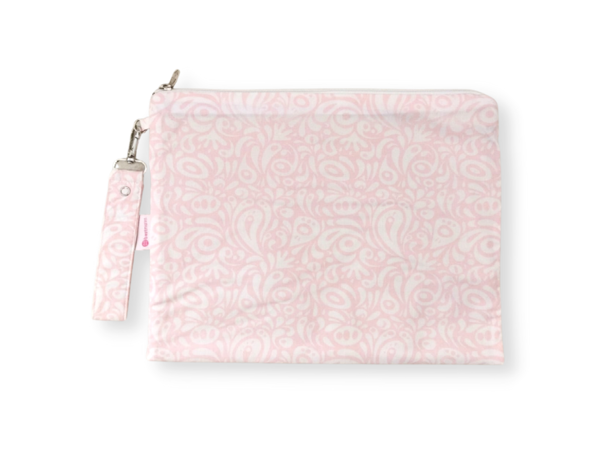Rose Print Flowers Wet Bag - Large