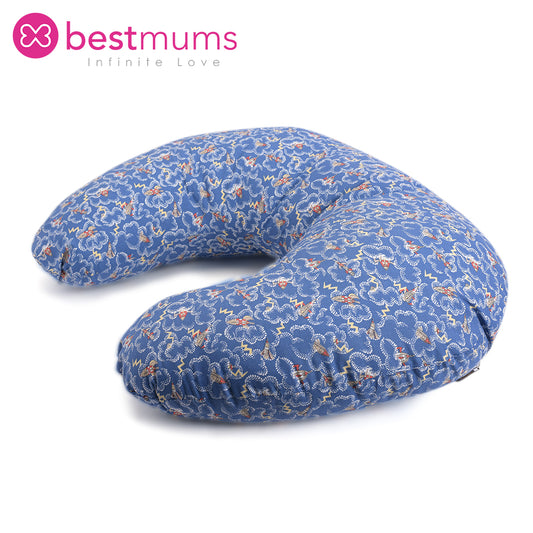 Blue Rockets Nursing Pillow