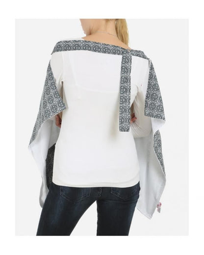 Black Print Nursing Cover