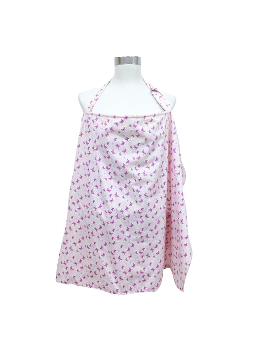 Purple Butterflies Nursing Cover