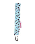 Green Giraffe Pacifier Clip