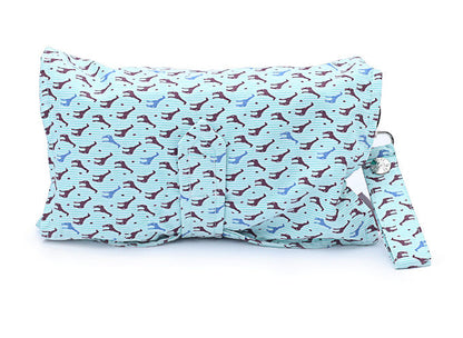 Green Giraffe Diaper wallet