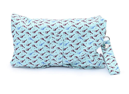 Green Giraffe Diaper wallet
