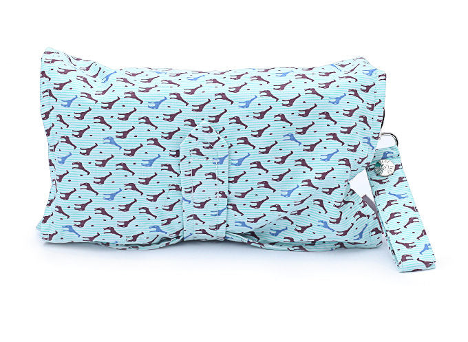 Green Giraffe Diaper wallet