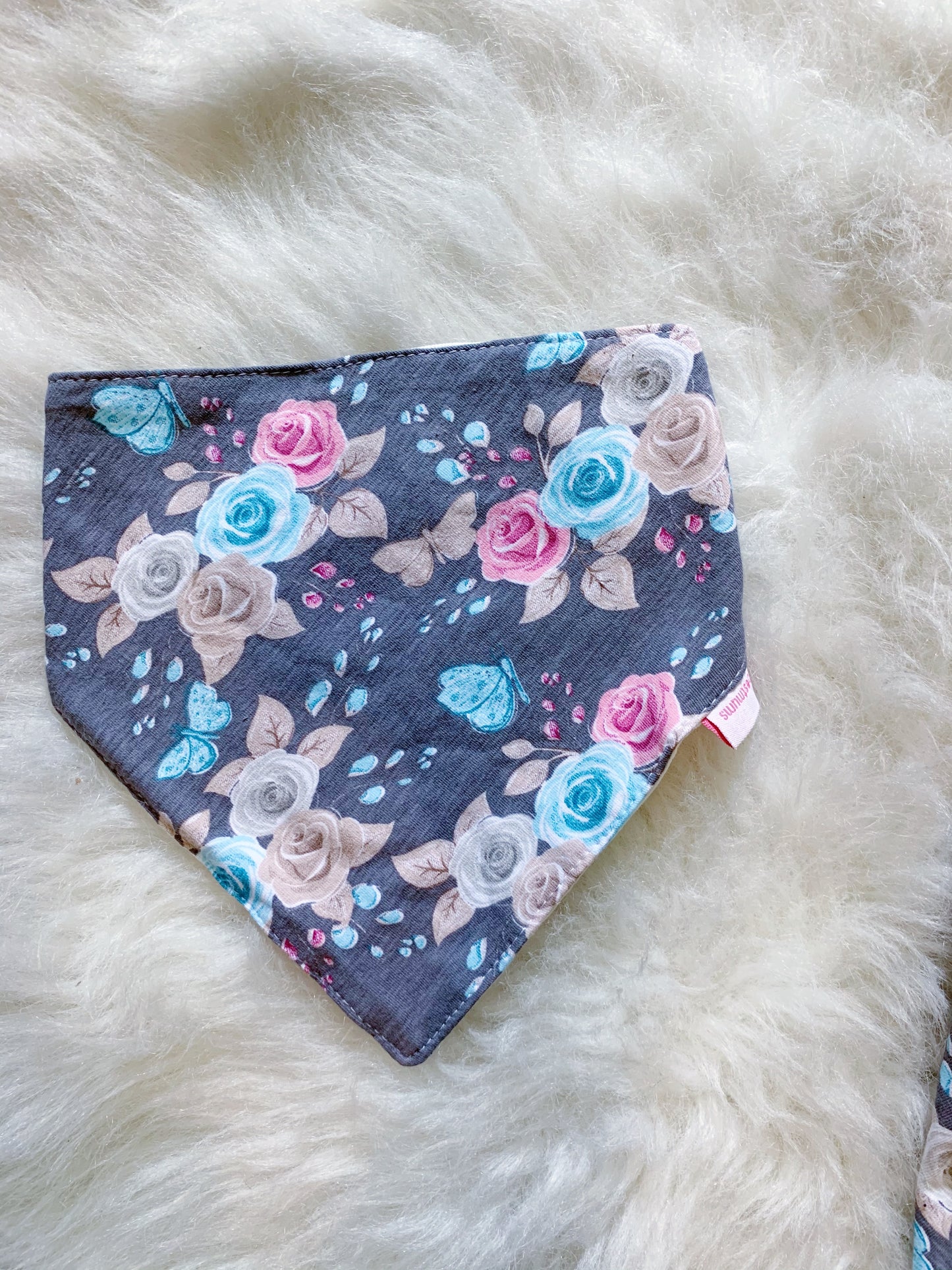 Flowers Baby Bib