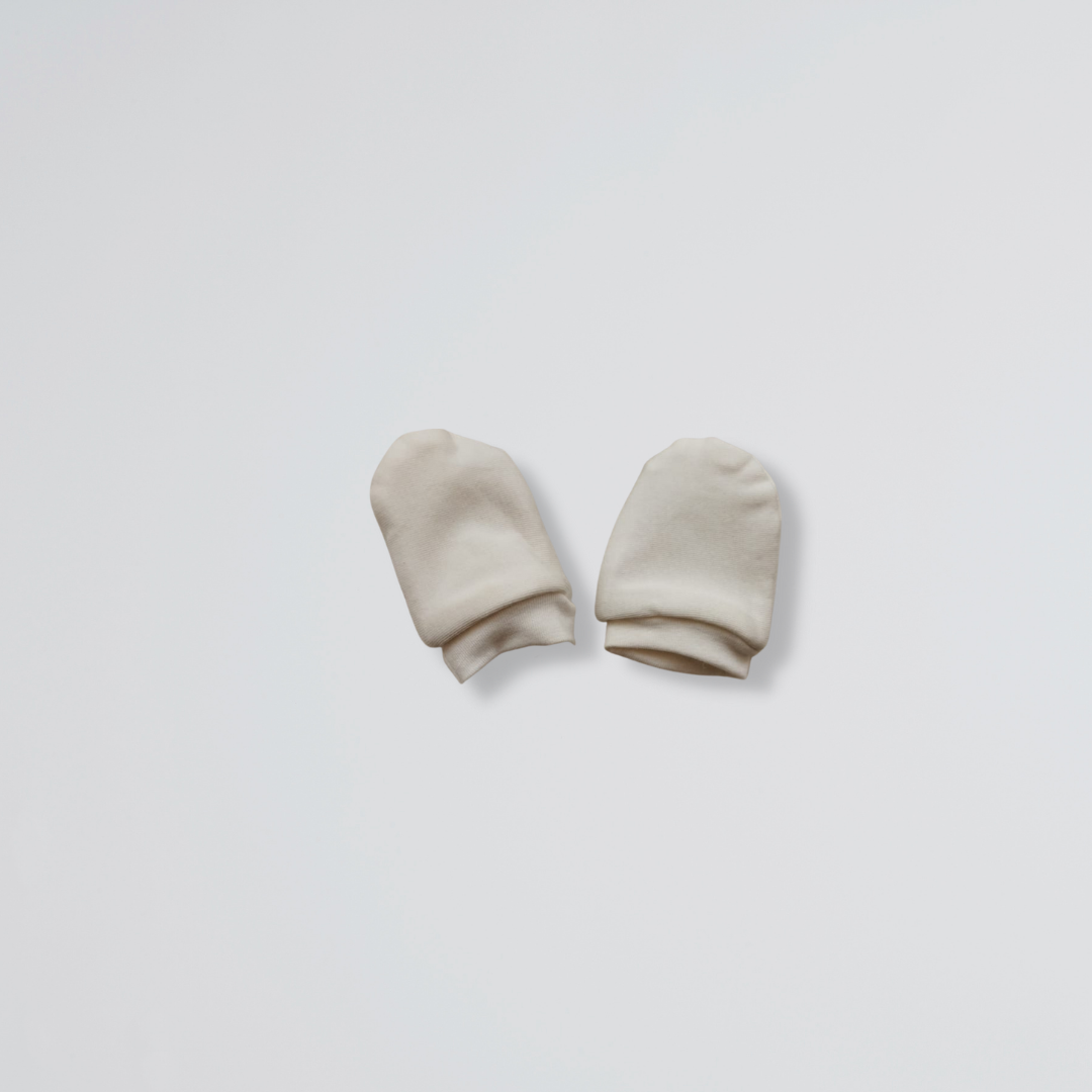 white mittens