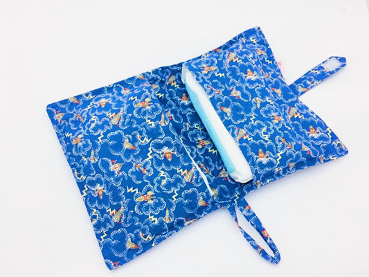 Blue Rockets Diaper Wallet