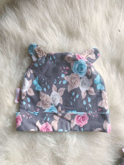 Flowers Baby Hat