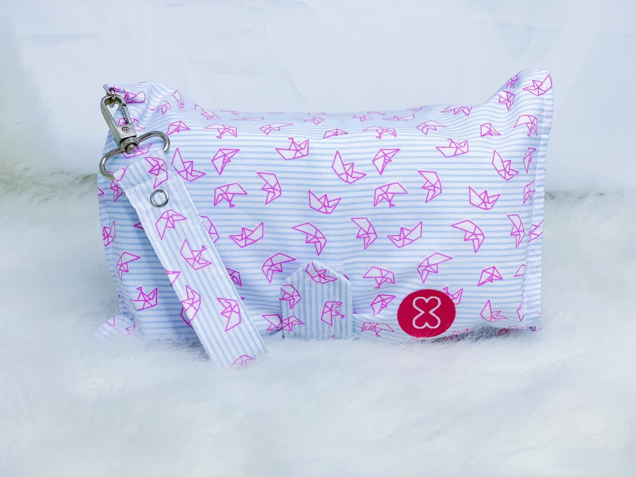 Blue Sailor Diaper Wallet