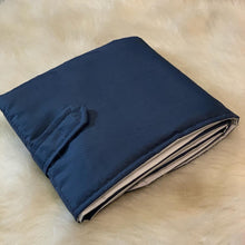 Load image into Gallery viewer, Navy Blue Waterproof Changing Mat