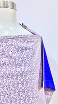 Beige Dot Flowers Nursing Cover